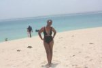At Bongoyo Island beach