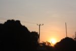 Beautiful sunrise in Mwanza