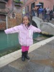 My holiday with daddy in Venice, Italy