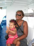 On the boat to Bongoyo Island