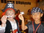 Little pirates Amani & his friend Kessy