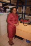 Nilikwenda msalimia my friend Christina ofisini kwake