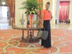 Posing for a pic @Al Bandar hotel lobby