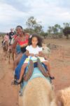 Camel ride in Alice Spring desert Australia, Oct. 2011