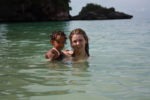 With my sis Skye, summer holiday Krabi 2009