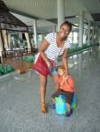 With Amani at Krabi Airport