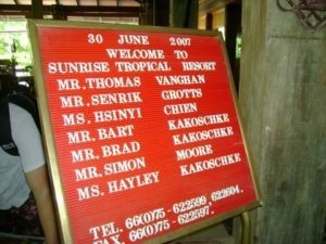 Krabi 2007 (The Family Krabi, Thailand. 2007)