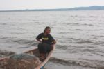 Tina akiwa Lake Victoria
