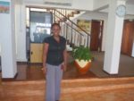 Nilikwenda msalimia rafiki Christina ofisini kwake pale Masaki