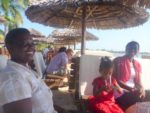 At Slipway Dar es Salaam with aunt Judy & Flora.