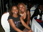 With Halima at Leaders Club Miss TZ 2008