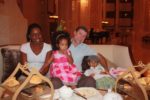 My family with Flora at Al Bustan Palace