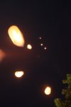 Lanterns on the sky