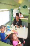 Inside the train from Darwin to Alice Spring Australia Oct. 2011