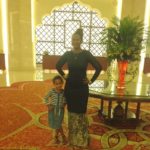 With my best friend Malaika Imani @Al Bandar hotel