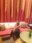 Baby sis Tina @Al Bandar hotel lobby