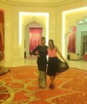 With my baby sis Tina @Al Bandar hotel