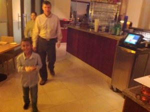 Shangri La 2012 (Our 1st night in Shangri-La hotel, dinner with my family @Al Tanoor rest.)