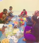 Iftar at Aunty Alia's house with her kids
karibuni.