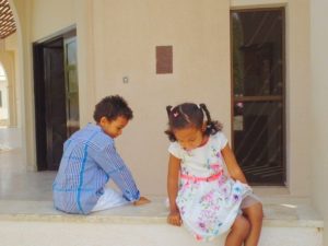 Tina in Muscat (Baby Sis Tina Out & About in Muscat, Part I)