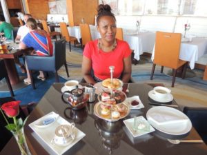 Shangri La 2012 (Afternoon Tea with hubby @Al Husn, Shangri-La Hotel Oman. Aug, 2012)