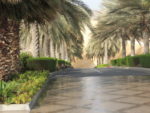 The way to Al Husn hotel