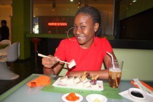 Tina in Muscat (Tina Out & About in Muscat. Aug, 2012)