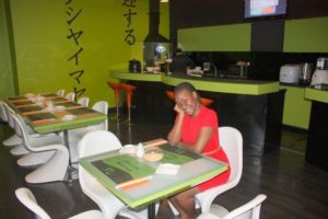 Tina in Muscat (Tina Out & About in Muscat. Aug, 2012)