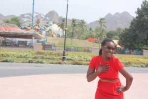 Tina in Muscat (Tina Out & About in Muscat. Aug, 2012)