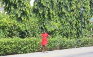 Tina in Al Bustan (Tina @Al Bustan Palace Ritz Carlton hotel, Oman with dada. Aug, 2012)