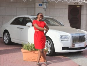 Tina in Al Bustan (Tina @Al Bustan Palace Ritz Carlton hotel, Oman with dada. Aug, 2012)