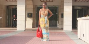 Tina in Al Bustan (Tina @Al Bustan Palace Ritz Carlton hotel, Oman with dada. Aug, 2012)