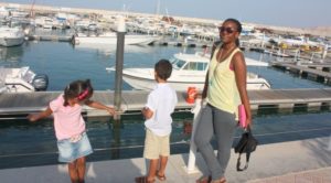 Marina Aug. 2012 (Lunch with family @Bandar Marina, Oman. Aug, 2012)