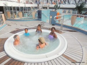 Jaccuzzi @MSC Poesia (Back to MSC Poesia Cruise Ship after a long day in Jamaica. Dec 10, 2012)