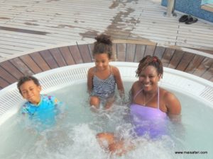 Jaccuzzi @MSC Poesia (Back to MSC Poesia Cruise Ship after a long day in Jamaica. Dec 10, 2012)