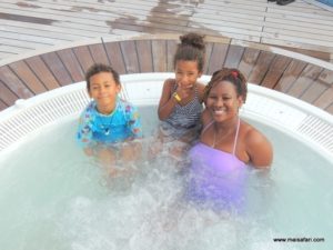 Jaccuzzi @MSC Poesia (Back to MSC Poesia Cruise Ship after a long day in Jamaica. Dec 10, 2012)