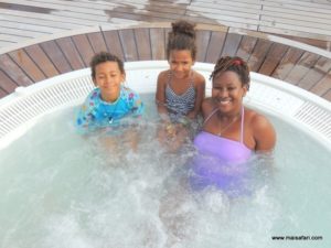 Jaccuzzi @MSC Poesia (Back to MSC Poesia Cruise Ship after a long day in Jamaica. Dec 10, 2012)