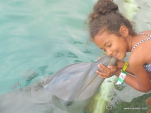Dolphin Cove Jamaica (Kiss from a Dolphin @ Dolphin Cove In Jamaica, Dec 10. 2012)