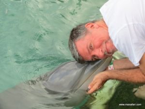 Dolphin Cove Jamaica (Kiss from a Dolphin @ Dolphin Cove In Jamaica, Dec 10. 2012)