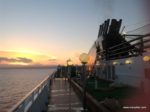 View of sunrise @MSC Poesia Cruise Ship