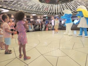 DSCN4326 (Our around the world trip Nov-Dec 2013-Kids club show-MSC Divina cruise ship)